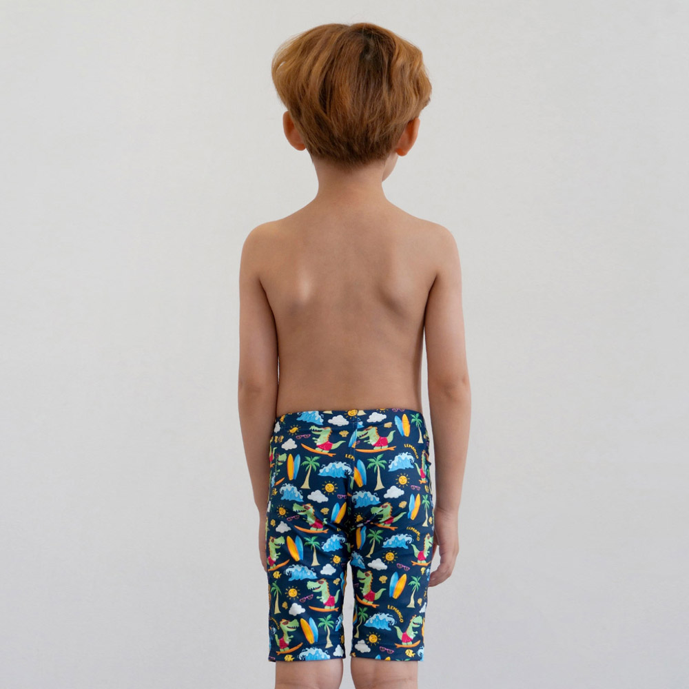 LEMANGO Kids Suppo Jammer Swimsuit Deep Indigo [LSBJM26305623 Boys] 디테일