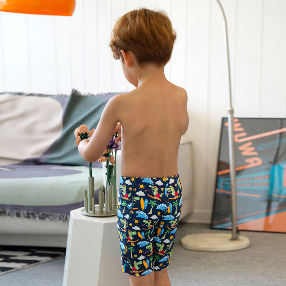LEMANGO Kids Suppo Jammer Swimsuit Deep Indigo [LSBJM26305623 Boys] 디테일