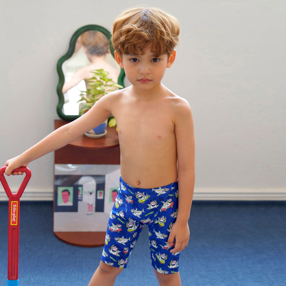 LEMANGO Kids Funji Jammer Swimsuit Bold Blue [LSBJM26305629 Boys] 디테일