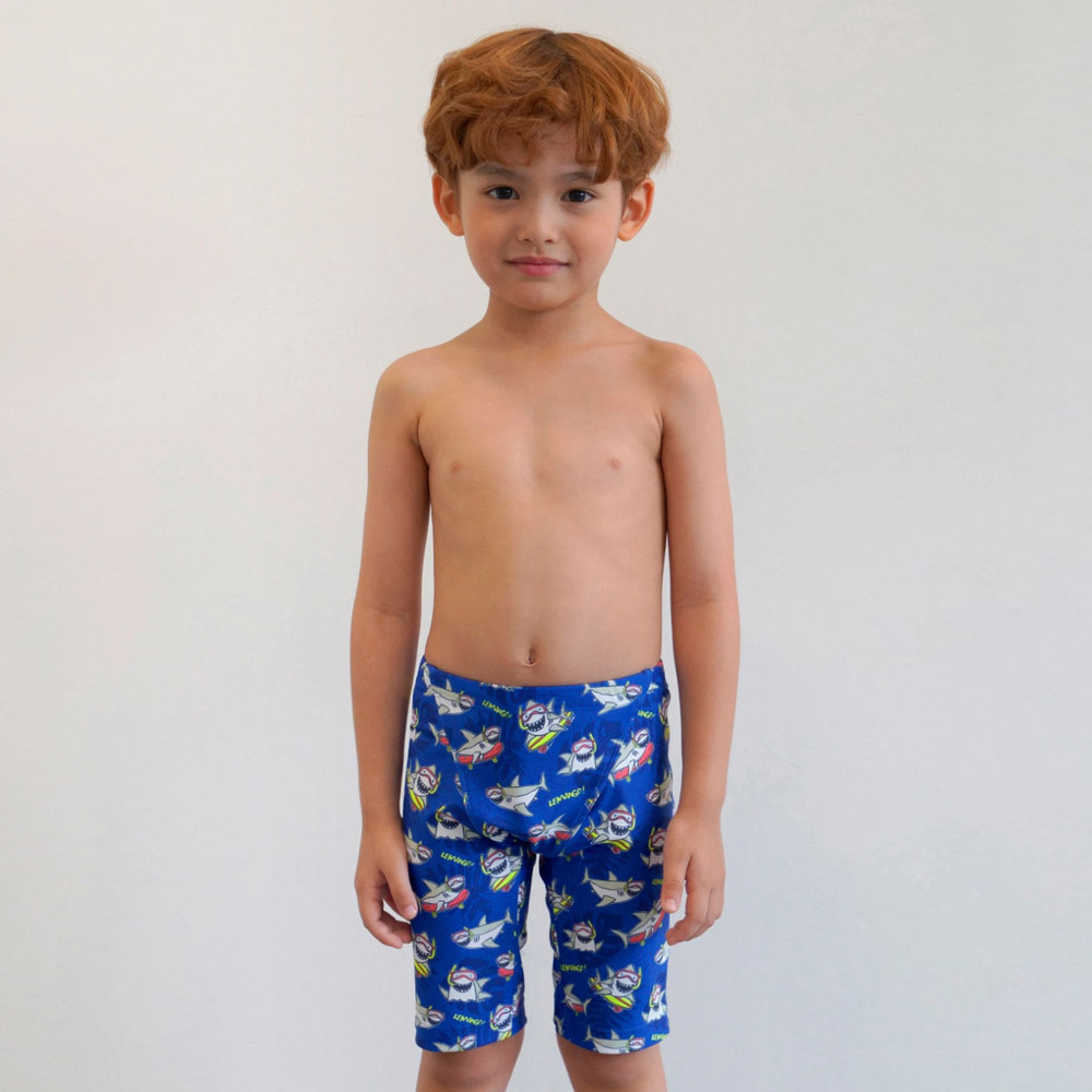 LEMANGO Kids Funji Jammer Swimsuit Bold Blue [LSBJM26305629 Boys] 상품컷