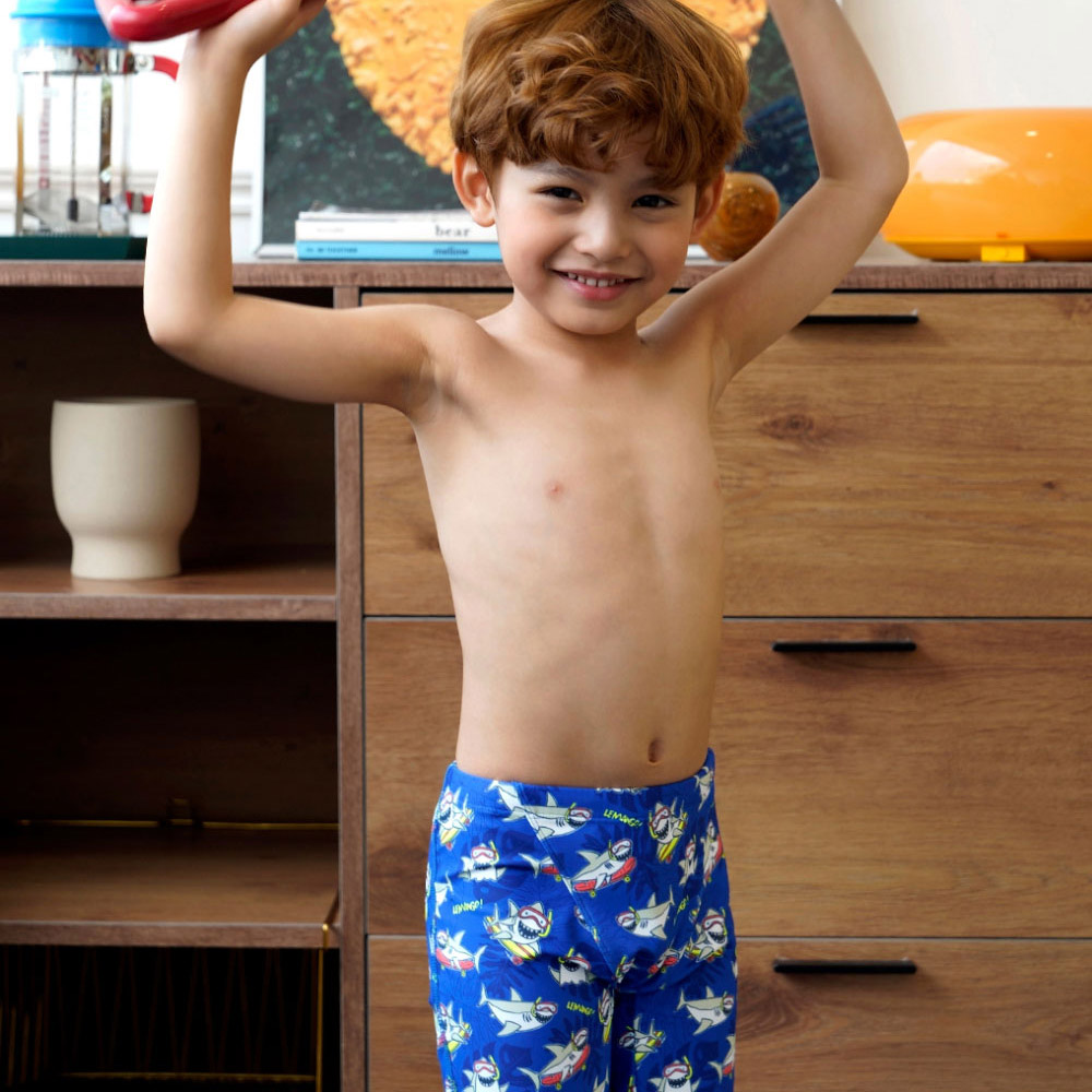 LEMANGO Kids Funji Jammer Swimsuit Bold Blue [LSBJM26305629 Boys] 디테일