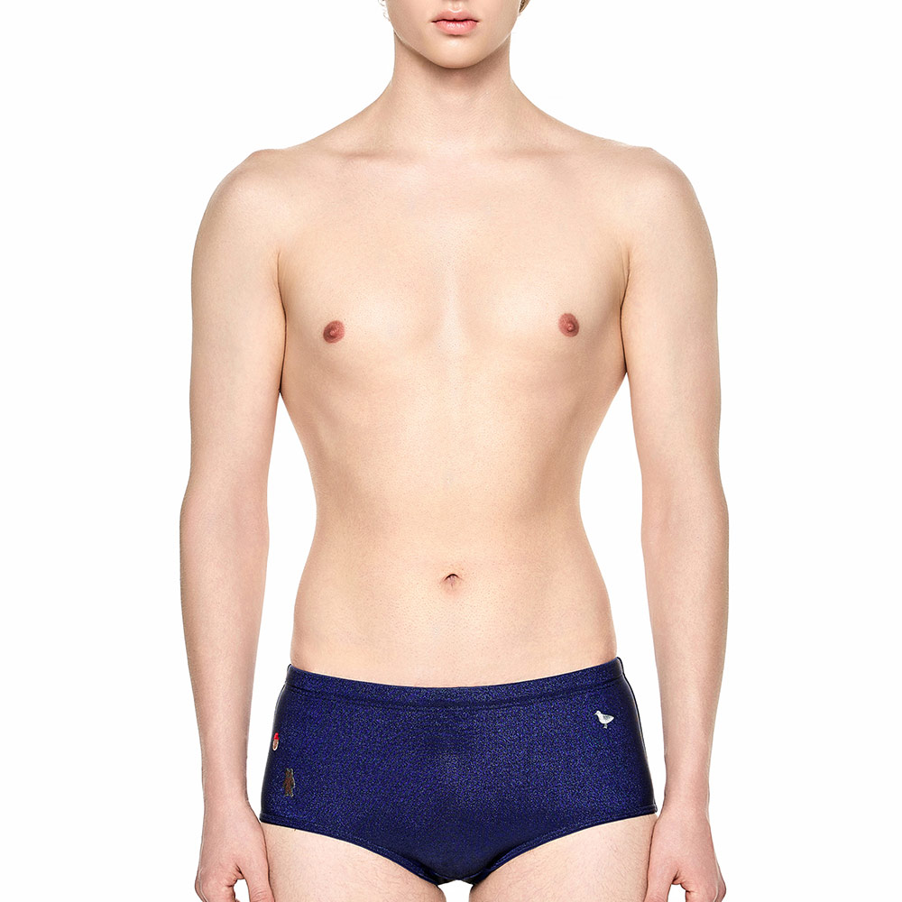 HOOG Fun Shine Slimfit ショートスパッツ水着 ネプチューンブルー [MFM1021 メンズ] 상품컷