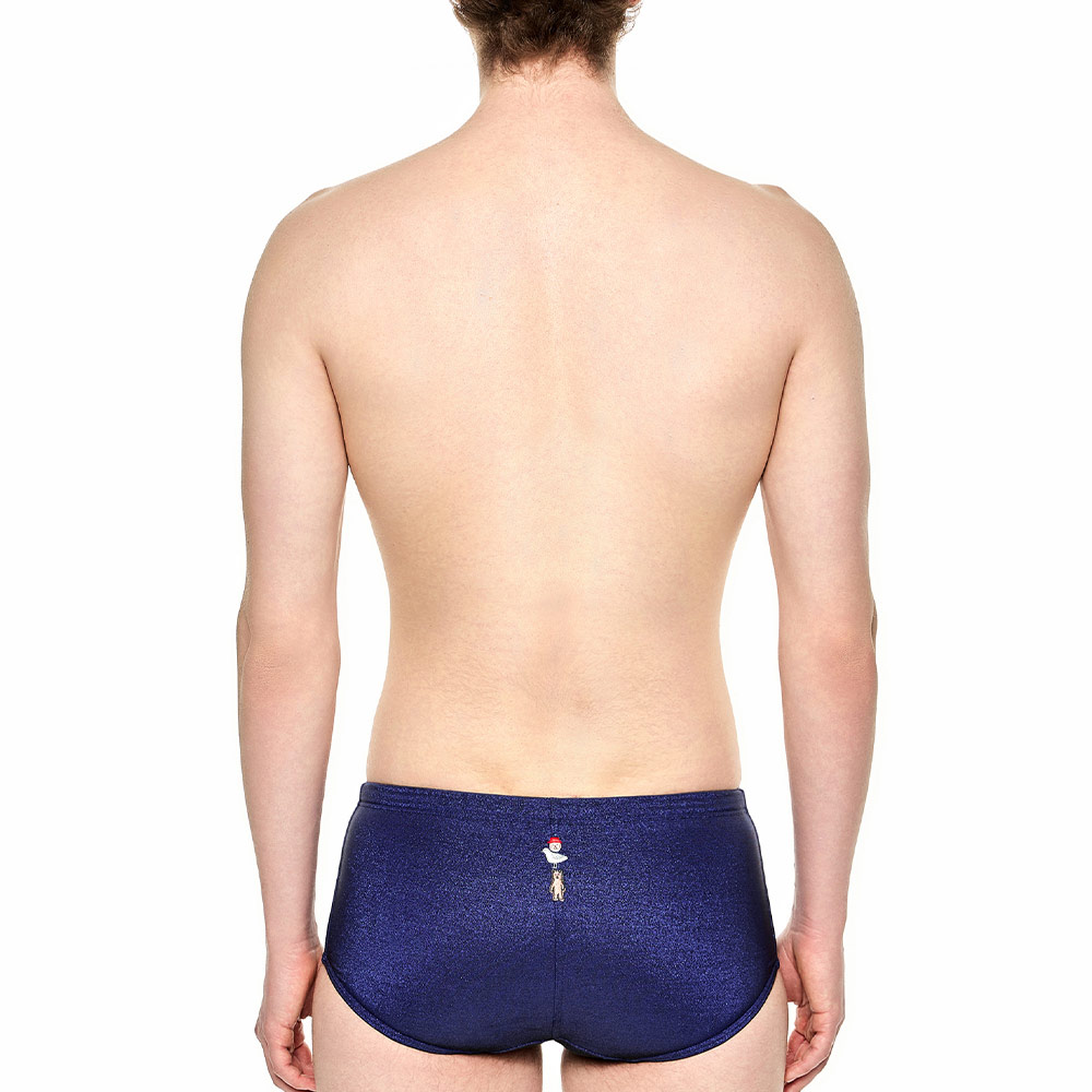 HOOG Fun Shine Slimfit ショートスパッツ水着 ネプチューンブルー [MFM1021 メンズ] 디테일