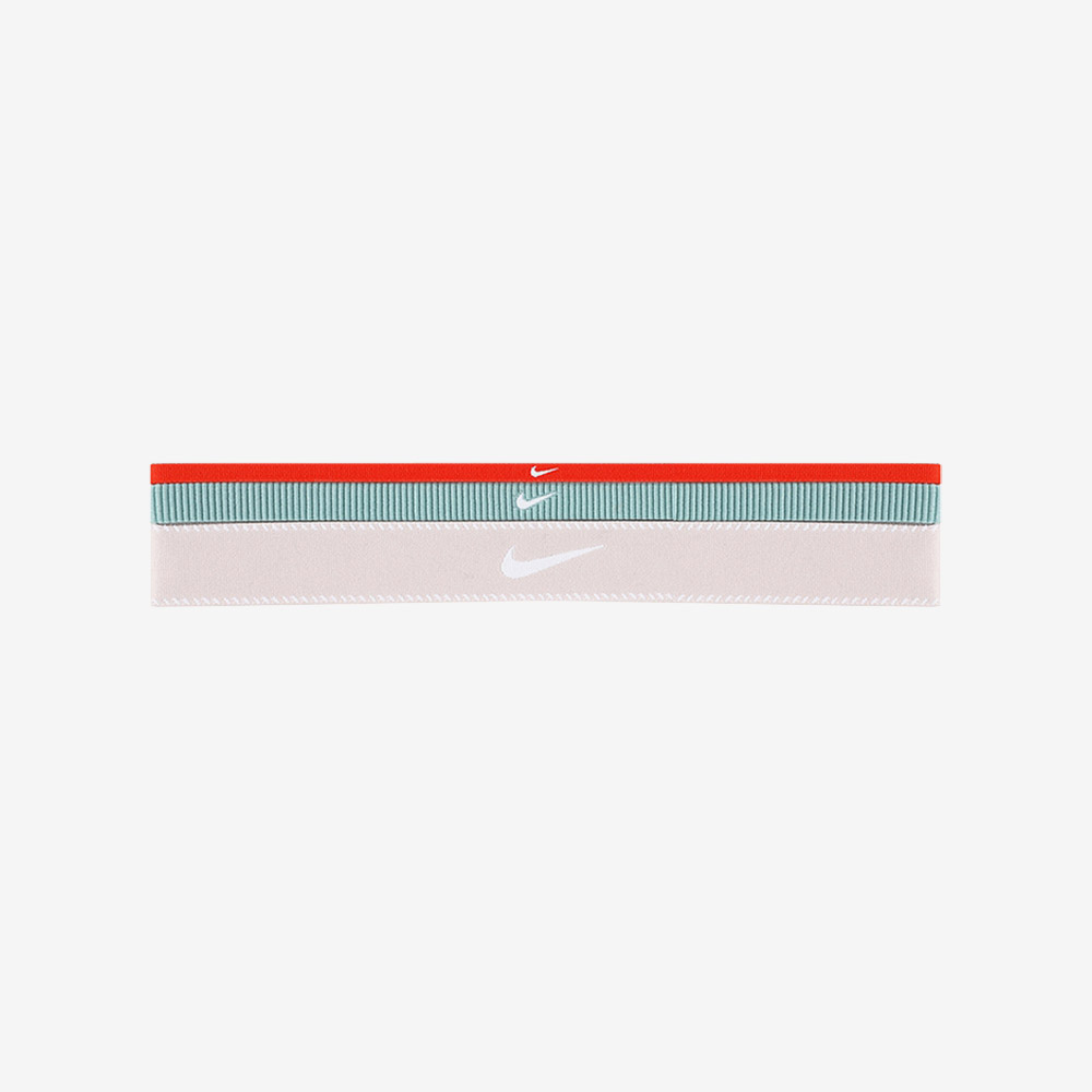 Flex Classic Mixed Wide Width Headband 3P Set Orange Mint Pink