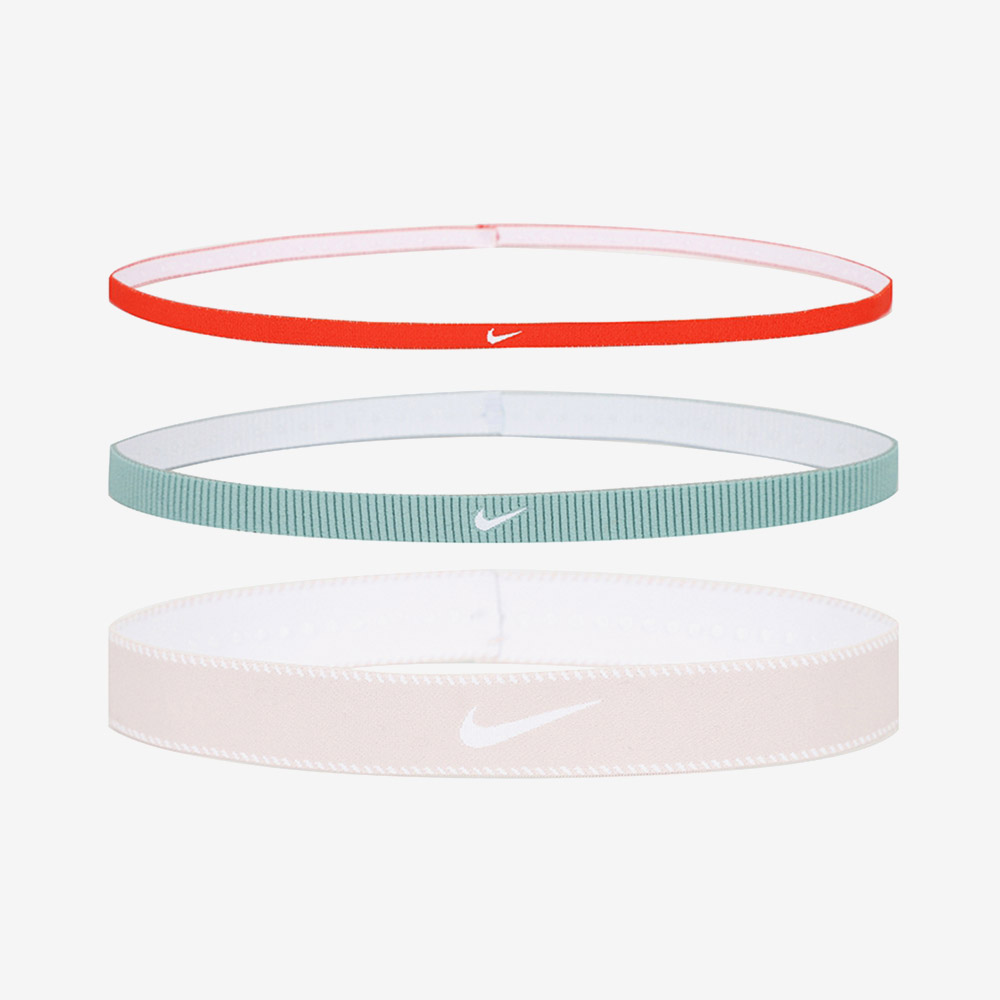 Flex Classic Mixed Wide Width Headband 3P Set Orange Mint Pink