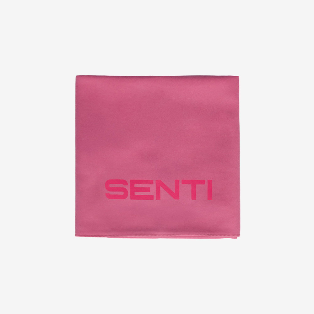 SENTI Logo Dry Towel Pink [STW-001(PK)] 디테일