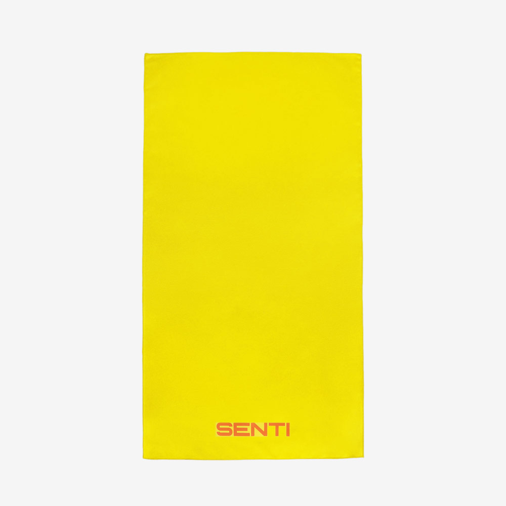 SENTI Logo Dry Towel Yellow [STW-001(YL)]