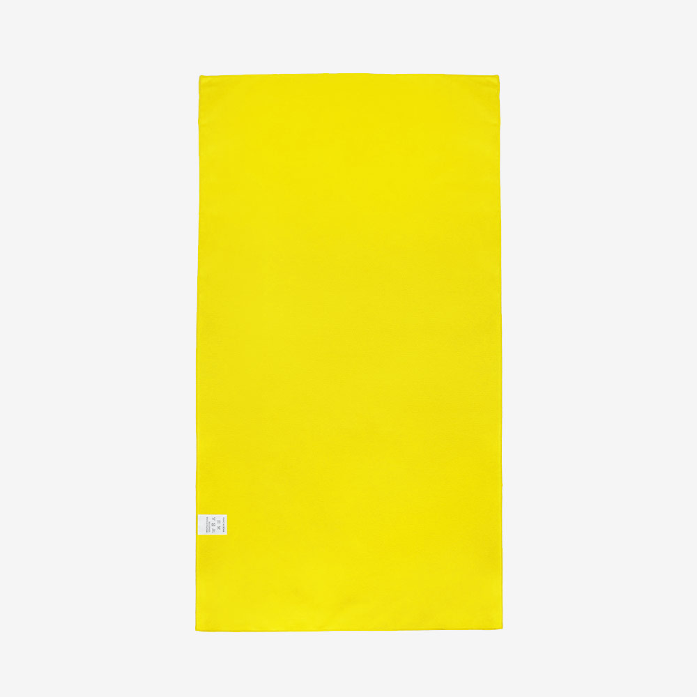SENTI Logo Dry Towel Yellow [STW-001(YL)] 디테일