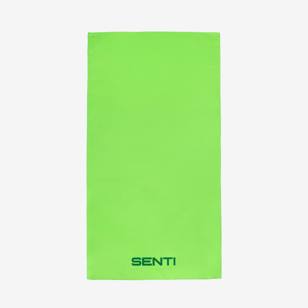 SENTI Logo Dry Towel Lime [STW-001(LM)]