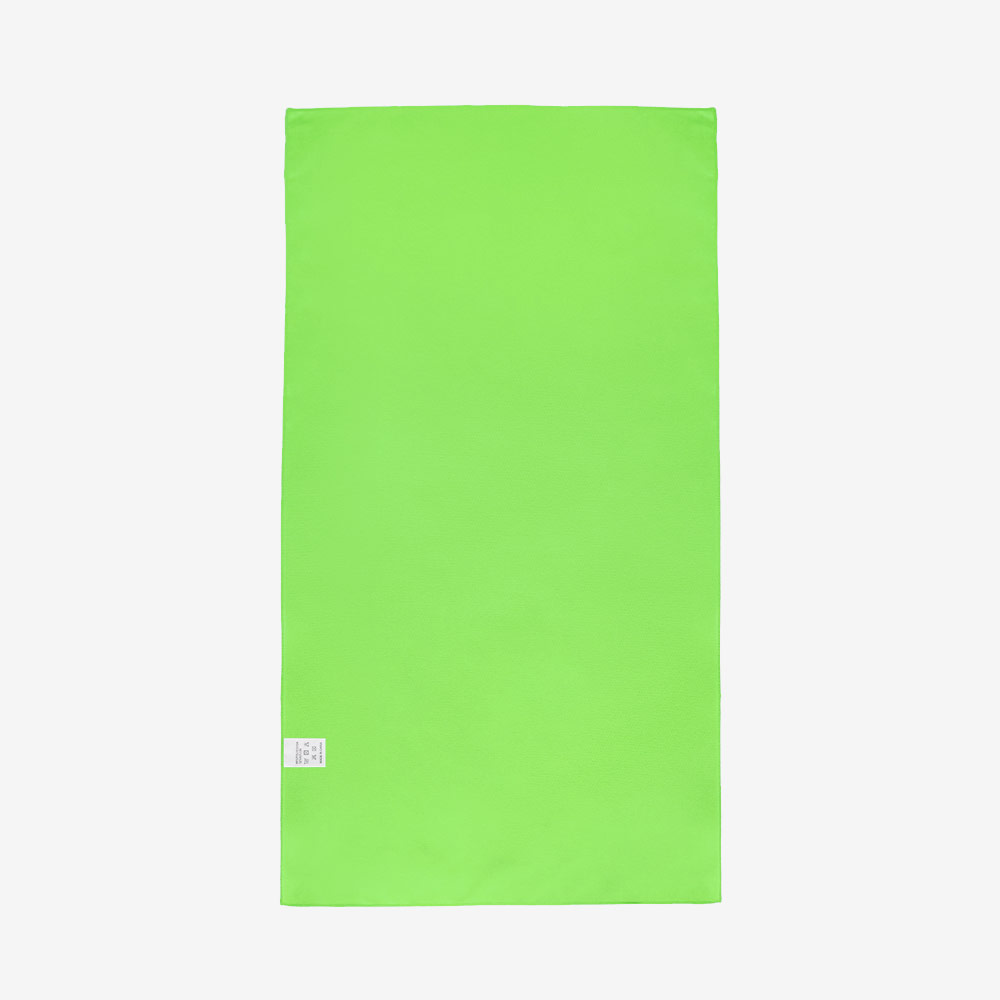 SENTI Logo Dry Towel Lime [STW-001(LM)] 디테일