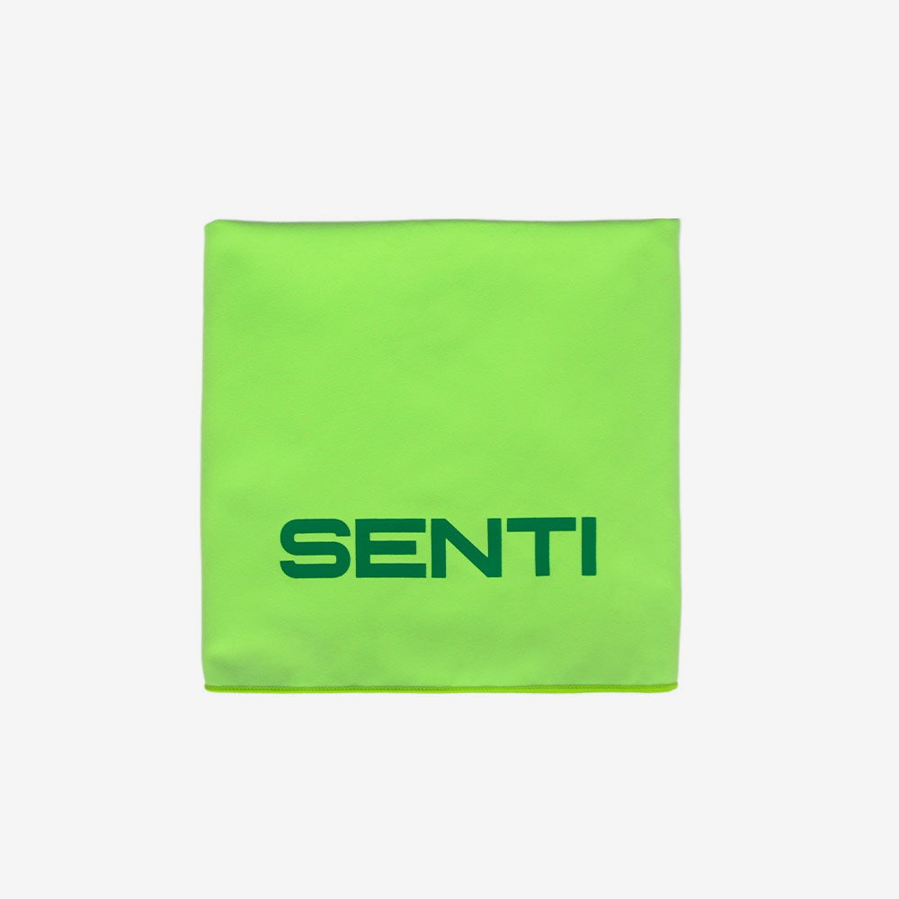 SENTI Logo Dry Towel Lime [STW-001(LM)] 디테일