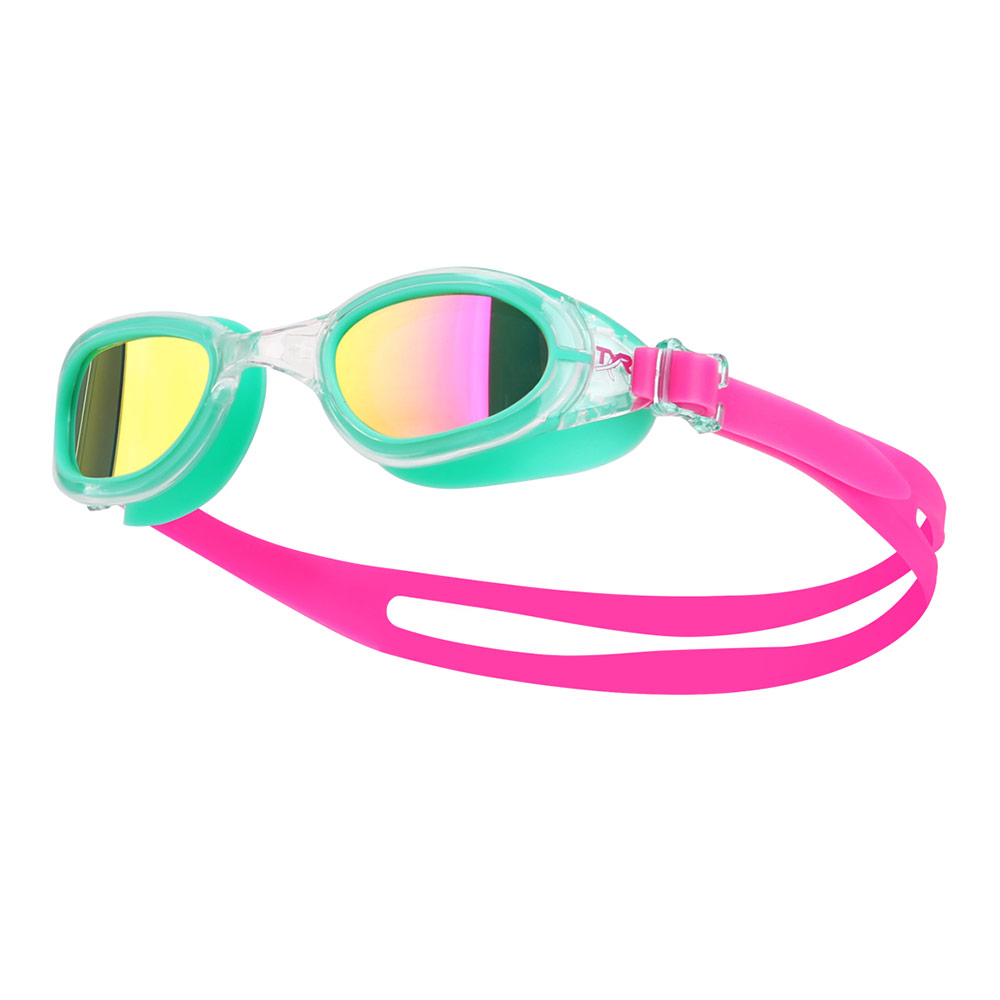 TYR Special Ops 2.0 Women’s Polarized Mirrored Goggles Pink Mint [LGSPSB-687]