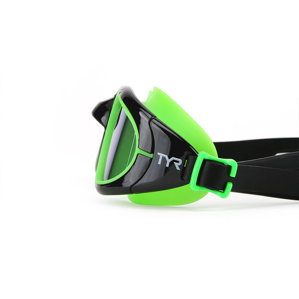 TYR Special Ops 2.0 Polarized Mirrored Goggles Green Black [LGSPL-340] 디테일