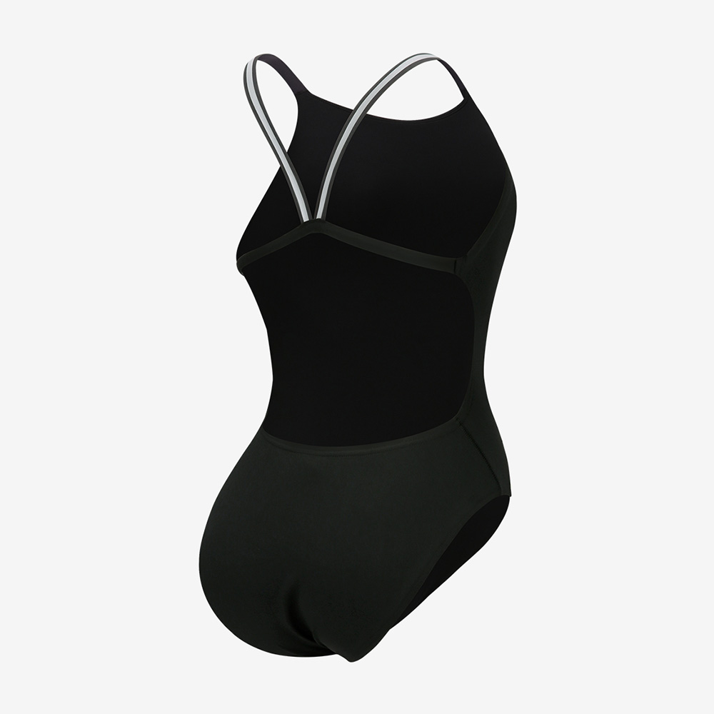 SPEEDO Endurance Max Solid Active Back Swimsuit Black [8-005069001 Women's] 디테일