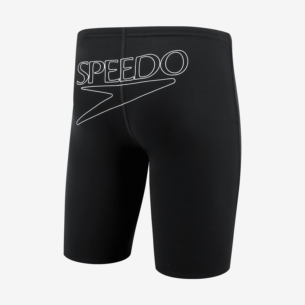 SPEEDO Endurance Logo Jammer Swimsuit Black [8-A000162002 Men's] 디테일