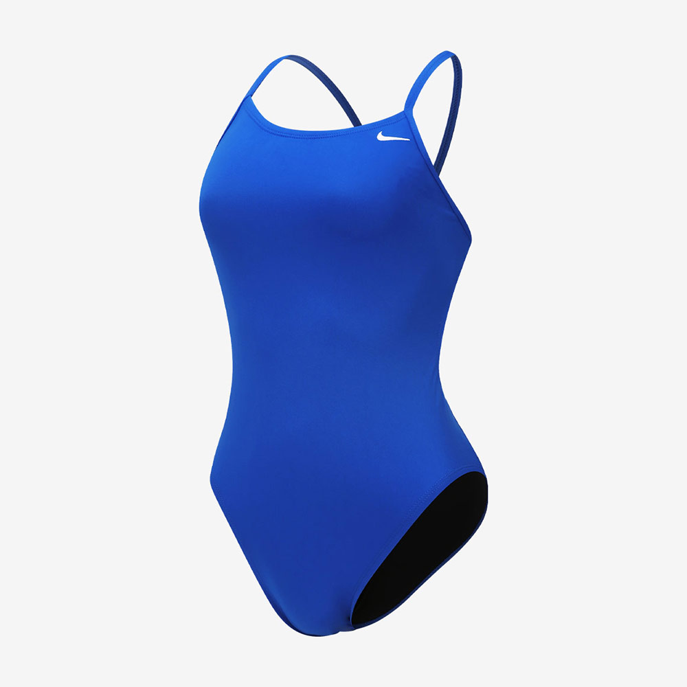 NIKE SWIM Answer Solid Cut Out Swimsuit Game Royal [NESSA018-494 Women's]