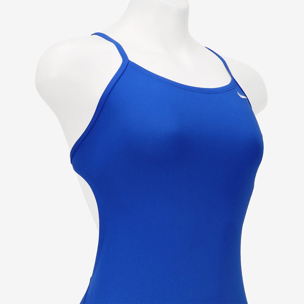 NIKE SWIM Answer Solid Cut Out Swimsuit Game Royal [NESSA018-494 Women's] 디테일