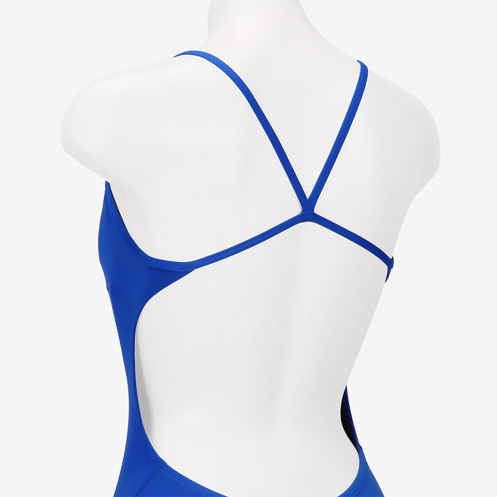 NIKE SWIM Answer Solid Cut Out Swimsuit Game Royal [NESSA018-494 Women's] 디테일