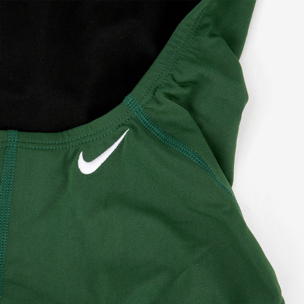 NIKE SWIM Origins Shadow Swoosh Racer Back Swimsuit Rib Green [NESSG033-371 Women's] 디테일