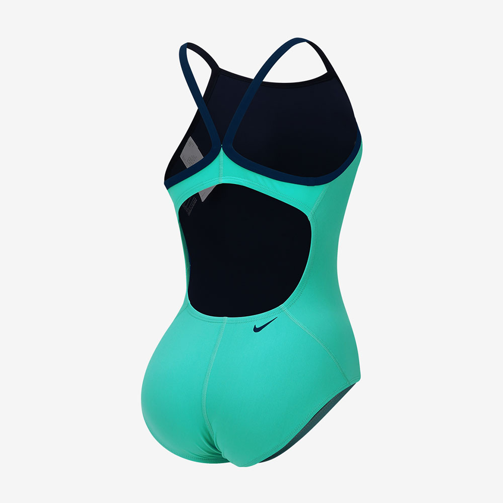 NIKE SWIM Origins Shadow Swoosh Racer Back Swimsuit Bleached Turk [NESSG033-468 Women's] 디테일