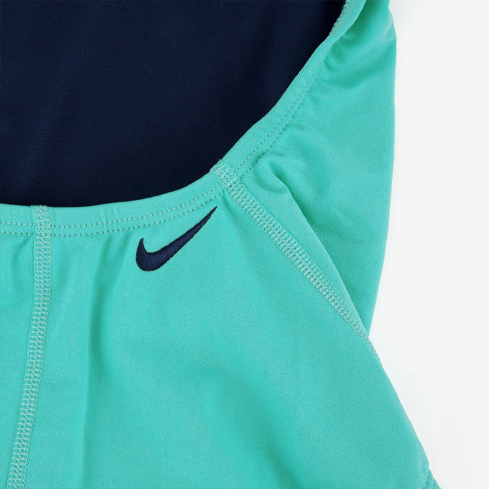 NIKE SWIM Origins Shadow Swoosh Racer Back Swimsuit Bleached Turk [NESSG033-468 Women's] 디테일