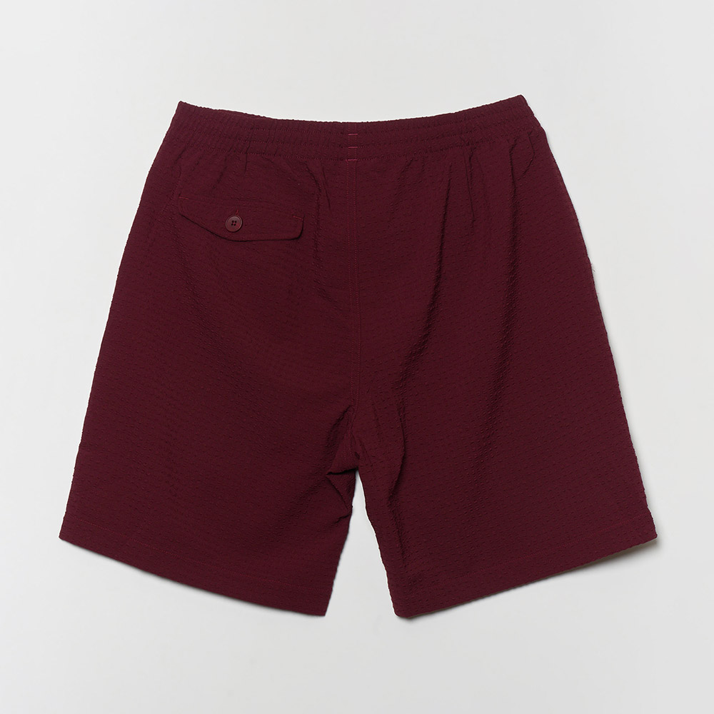 HOOG Funnyberry Funnyside Seersucker Shorts ワイン [AMB0014 メンズ ビーチウエア] 디테일