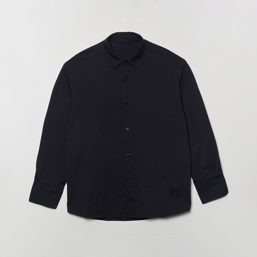HOOG Funnyberry Funnyside Daily Rashguard Men's Long Sleeve Shirt Black [AMT0012 Men's Beachwear] 디테일