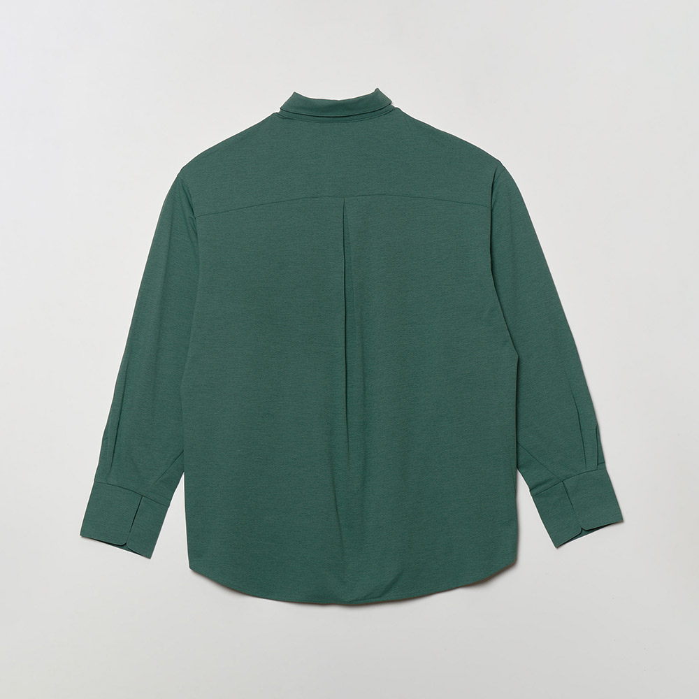 HOOG Funnyberry Funnyside Daily Rashguard Men's Long Sleeve Shirt Khaki [AMT0010 Men's Beachwear] 디테일