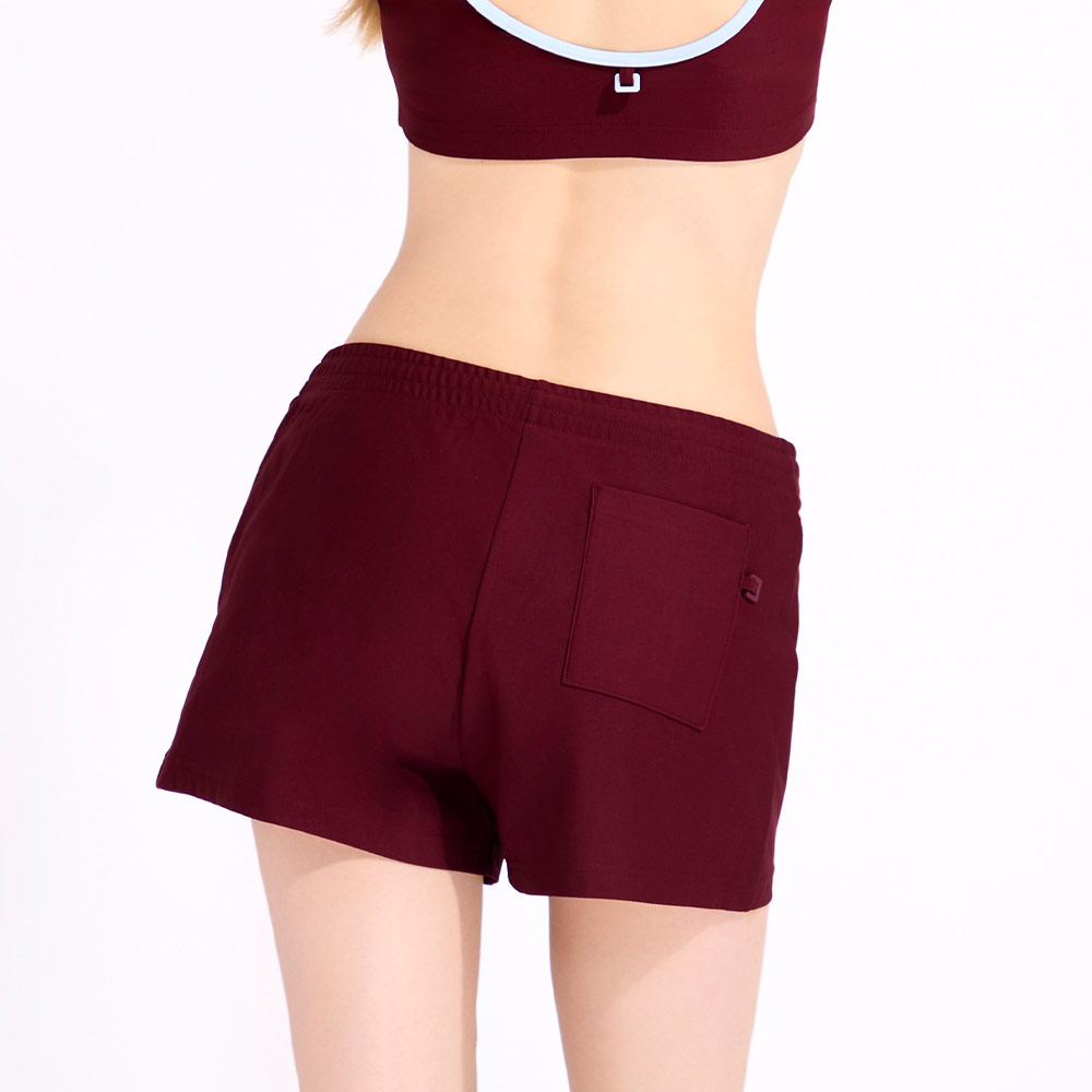 HOOG Funnyberry Funnyside Bikini Pants Old Burgundy [AWB0057 Women's Beachwear] 디테일