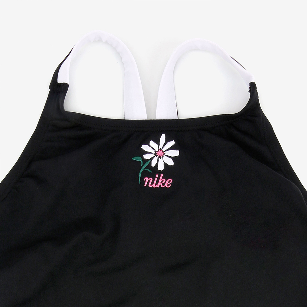 NIKE SWIM Bloom Wish Fast Back Swimsuit Black [NESSG026-001 Women's] 디테일