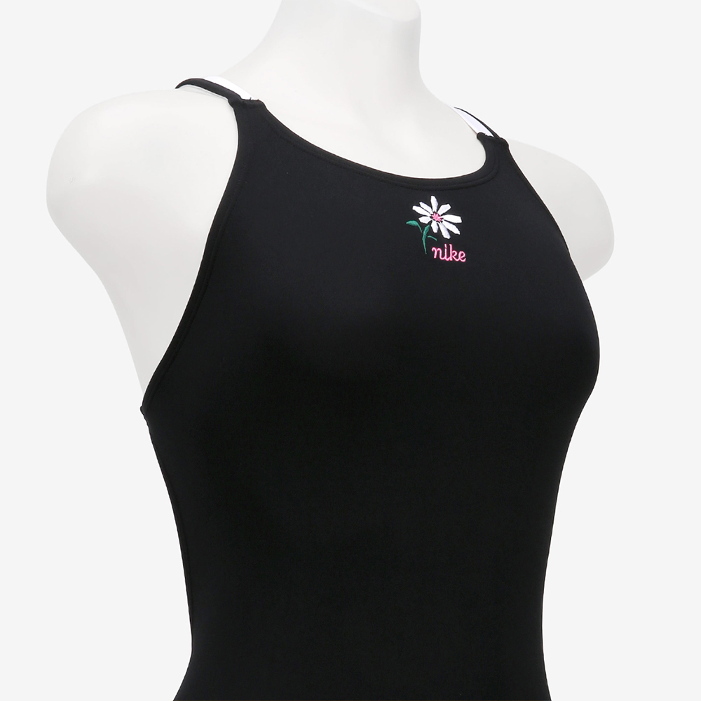 NIKE SWIM Bloom Wish Fast Back Swimsuit Black [NESSG026-001 Women's] 디테일