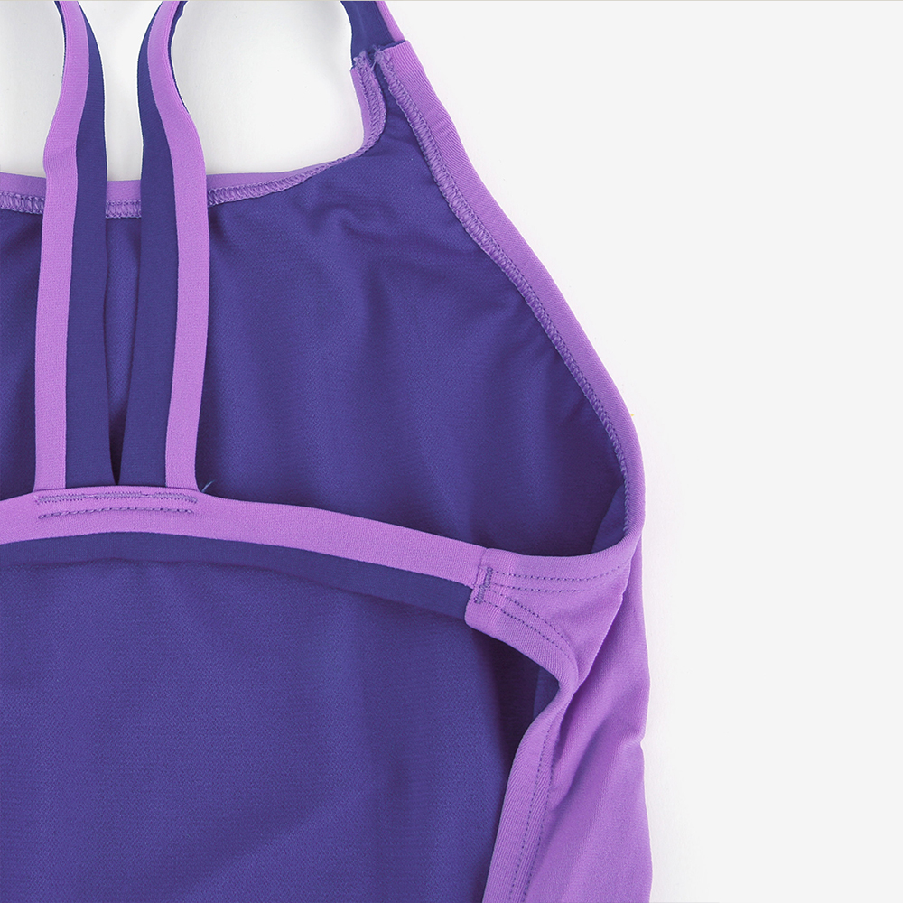 NIKE SWIM Bloom Wish Fast Back Swimsuit Bright Violet [NESSG026-569 Women's] 디테일
