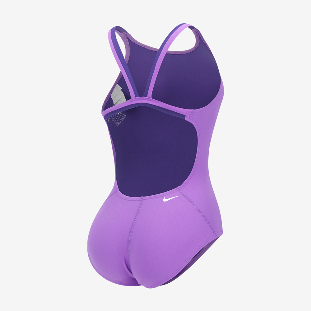 NIKE SWIM Bloom Wish Fast Back Swimsuit Bright Violet [NESSG026-569 Women's] 디테일