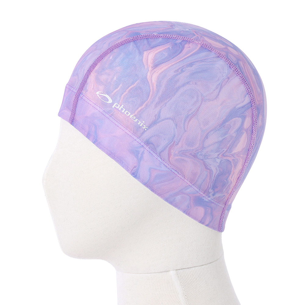 PHOENIX Marvel Mesh Swim Cap Purple [PCM-02-MARVEL(PPL)] 디테일