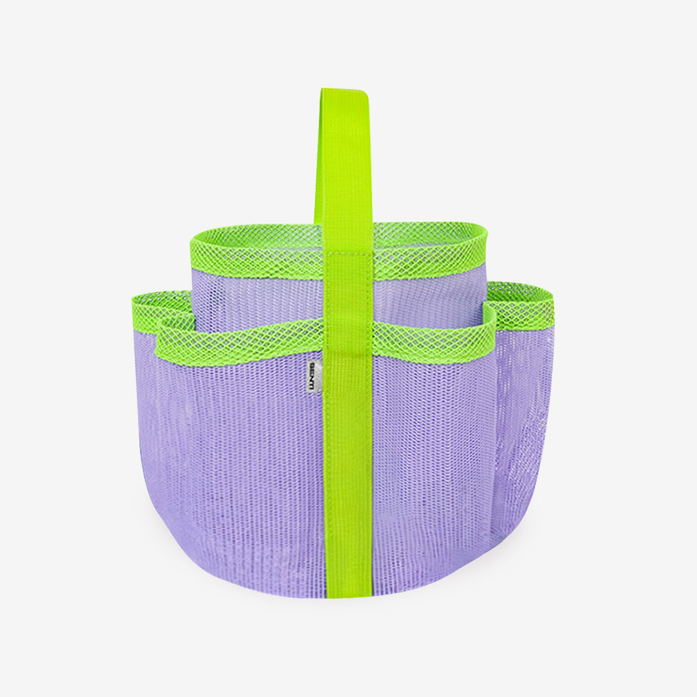 SENTI circle mesh bag Lavender mint [SB-401(LV/MT) Swim bag]