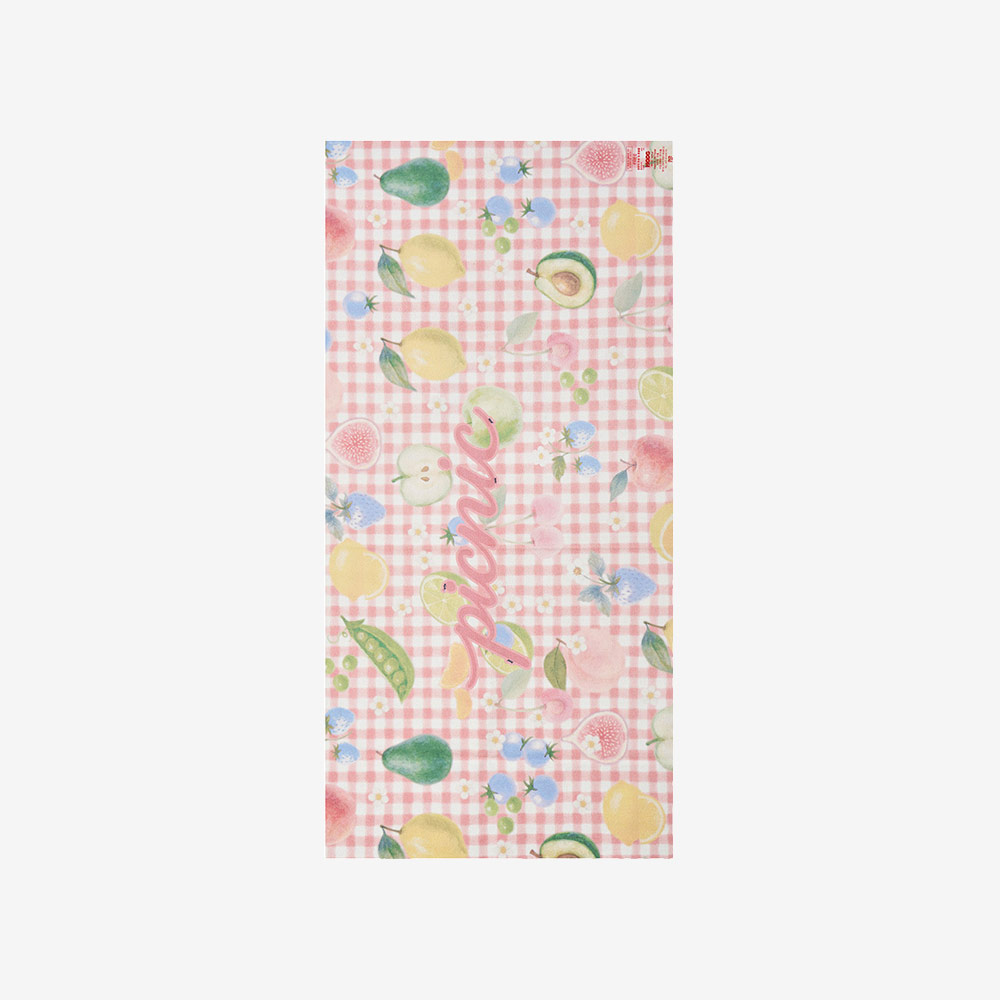HOOG Secret Garden bath Swim towel Sweet Red [TW126] 디테일