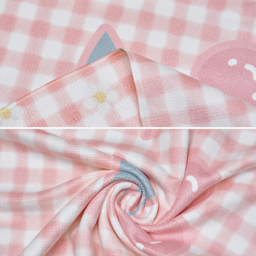 HOOG Secret Garden bath Swim towel Sweet Red [TW126] 디테일