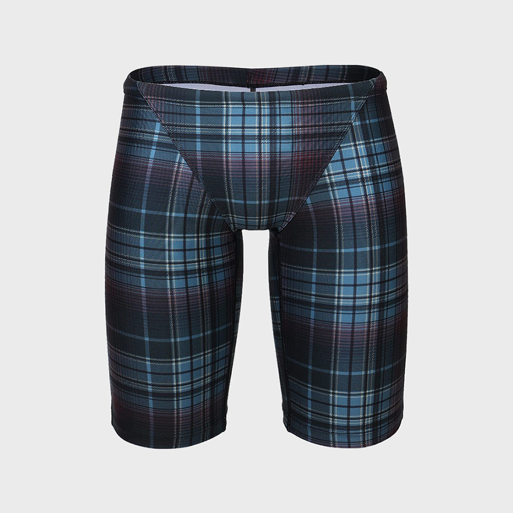LEMANGO Armonié check Jammer Swimsuit green [LSMJM26305692 Men's ] 디테일