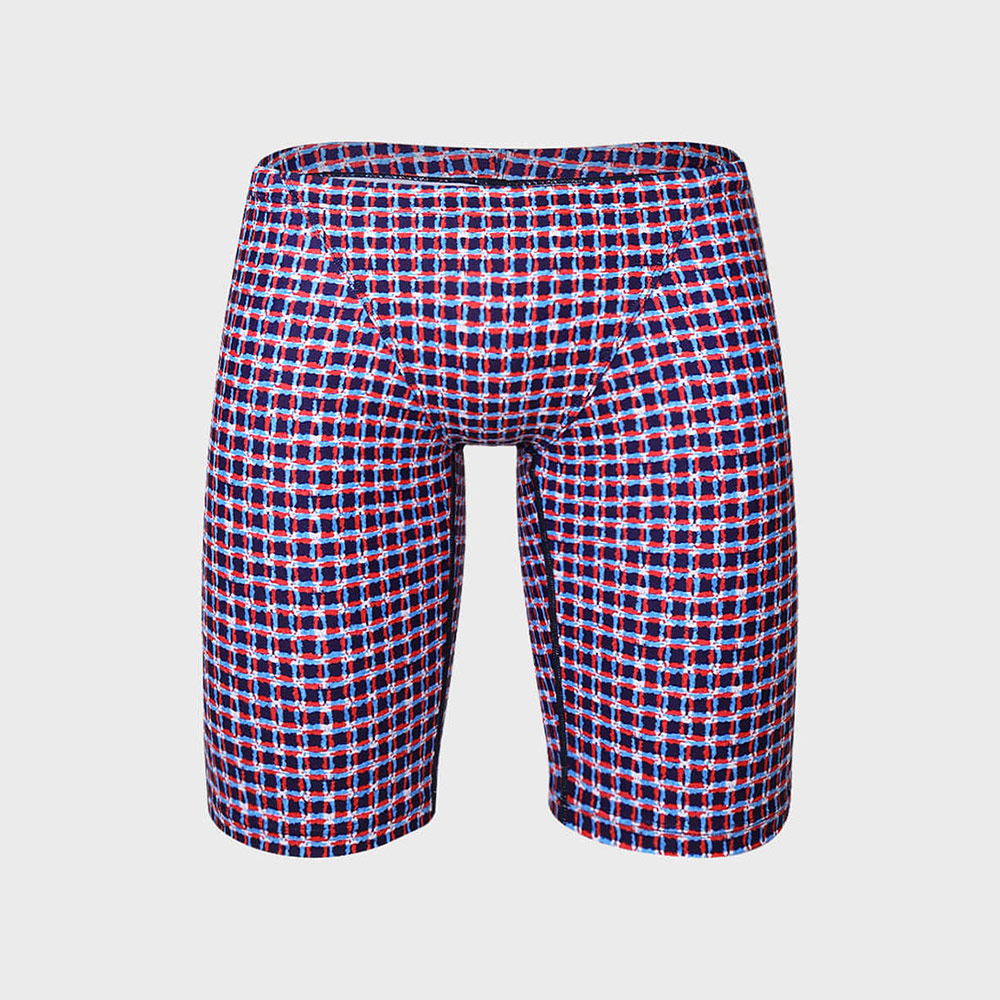 LEMANGO Rejet check Jammer Swimsuit Navy [LSMJM26305694 Men's ] 디테일