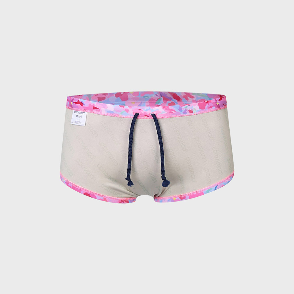 LEMANGO pink Mirage Square Leg Swimsuit pink [LSMBR16365642 Men's ] 디테일