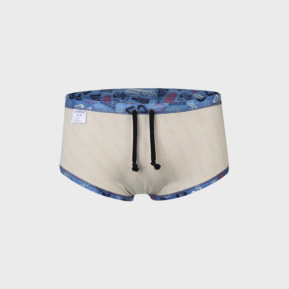 LEMANGO game Changer Square Leg Swimsuit Blue [LSMBR16375703 Men's ] 디테일