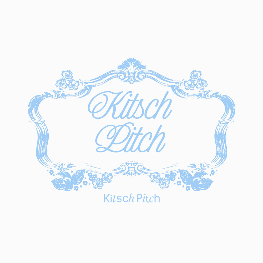 KITSCH PITCH ロココフレーム シリコン スイムキャップ ブルー [KG1USC001] 디테일