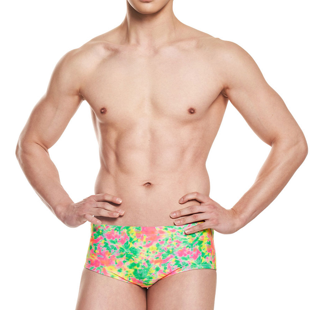 Sunburst Semi Square Leg Swimsuit green