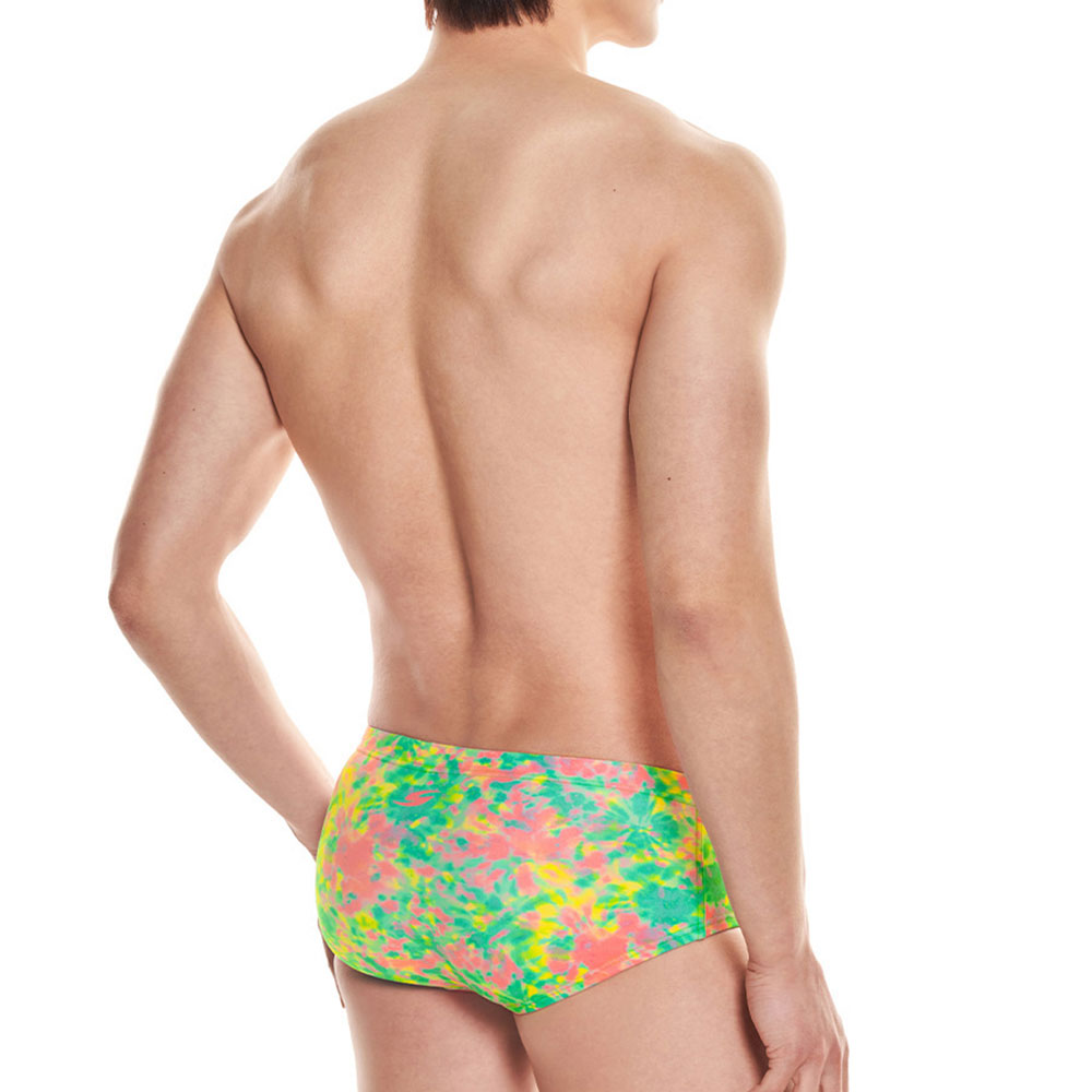 Sunburst Semi Square Leg Swimsuit green