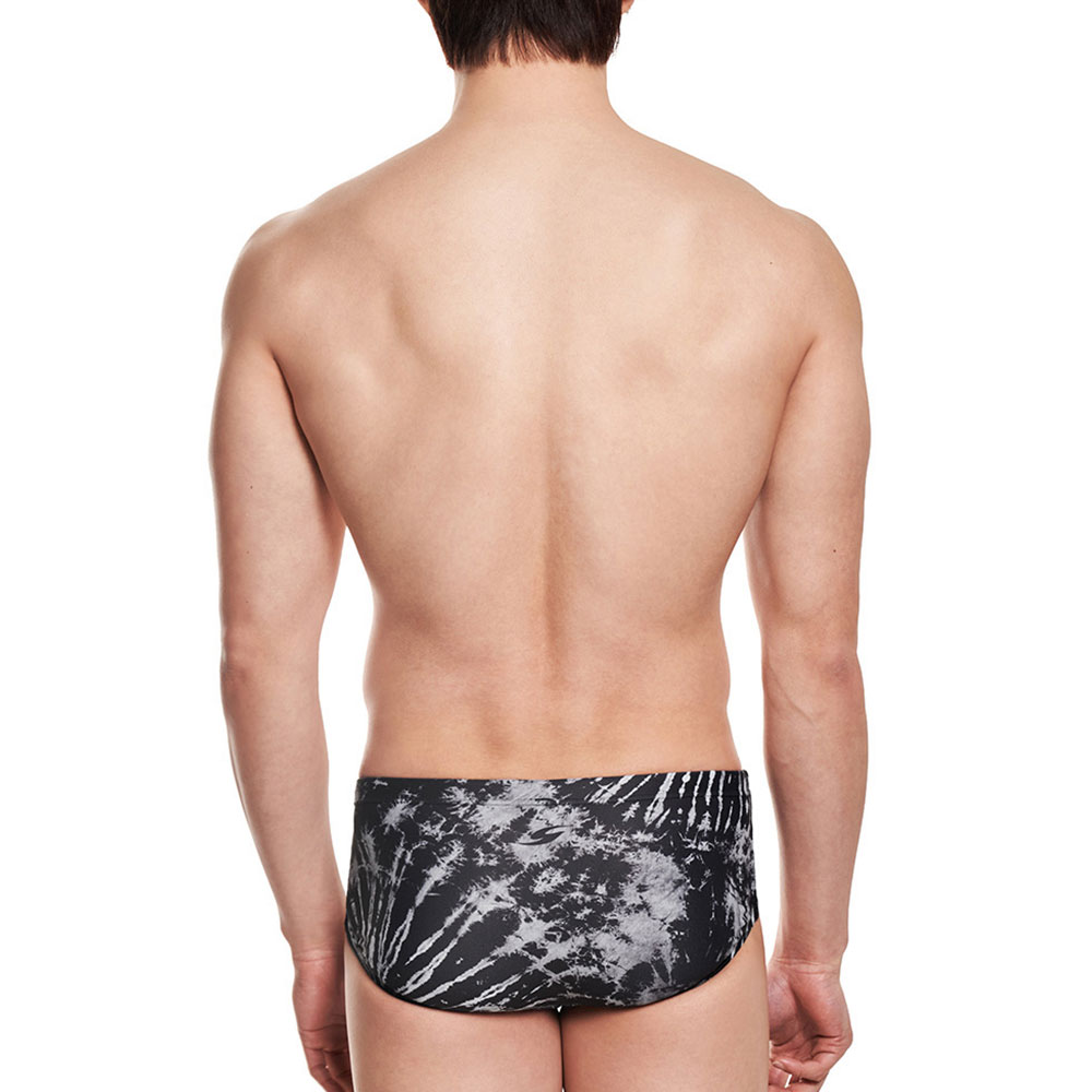 Deep Tide Semi Square Leg Swimsuit black