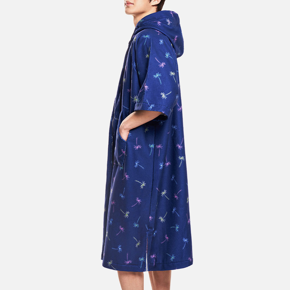 SENTI Trophy Pop installment poncho Navy [SAW-PC15 Unisex Beachwear] 디테일