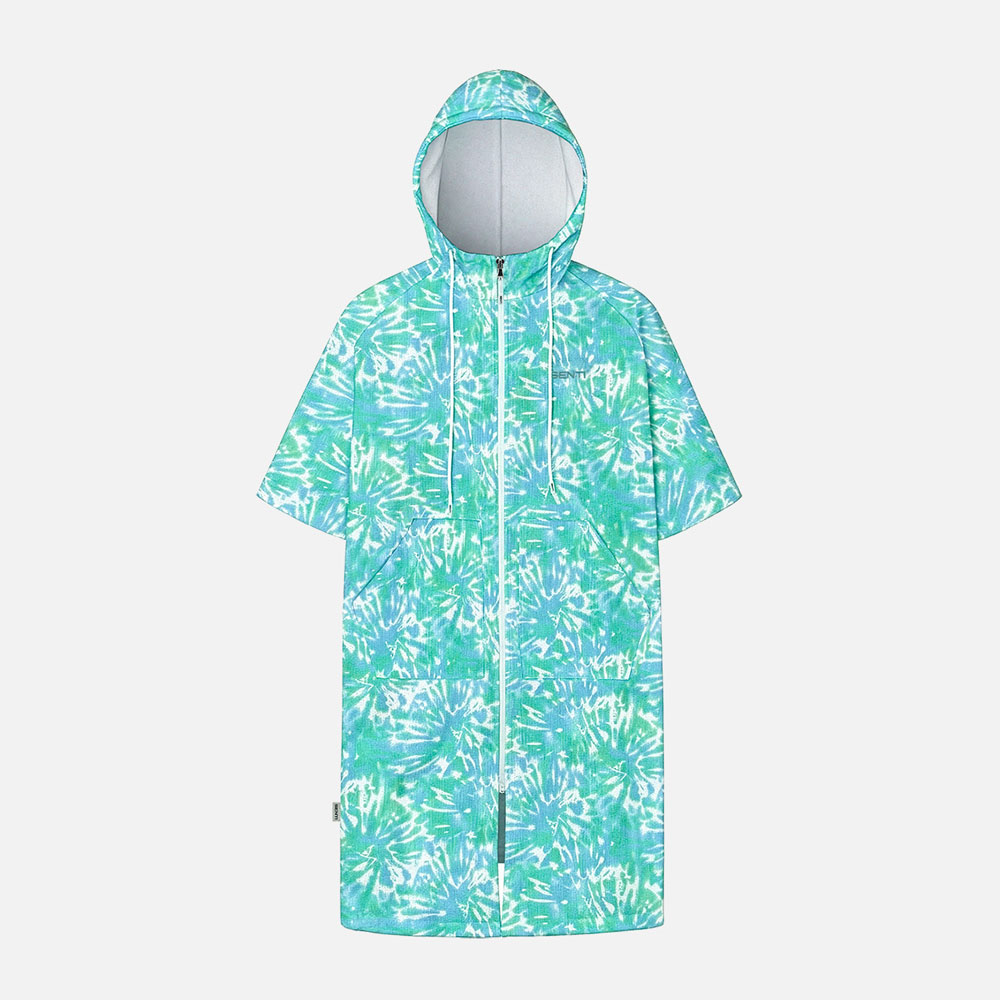SENTI Splash installment poncho Blue [SAW-PC16 Unisex Beachwear] 상품컷