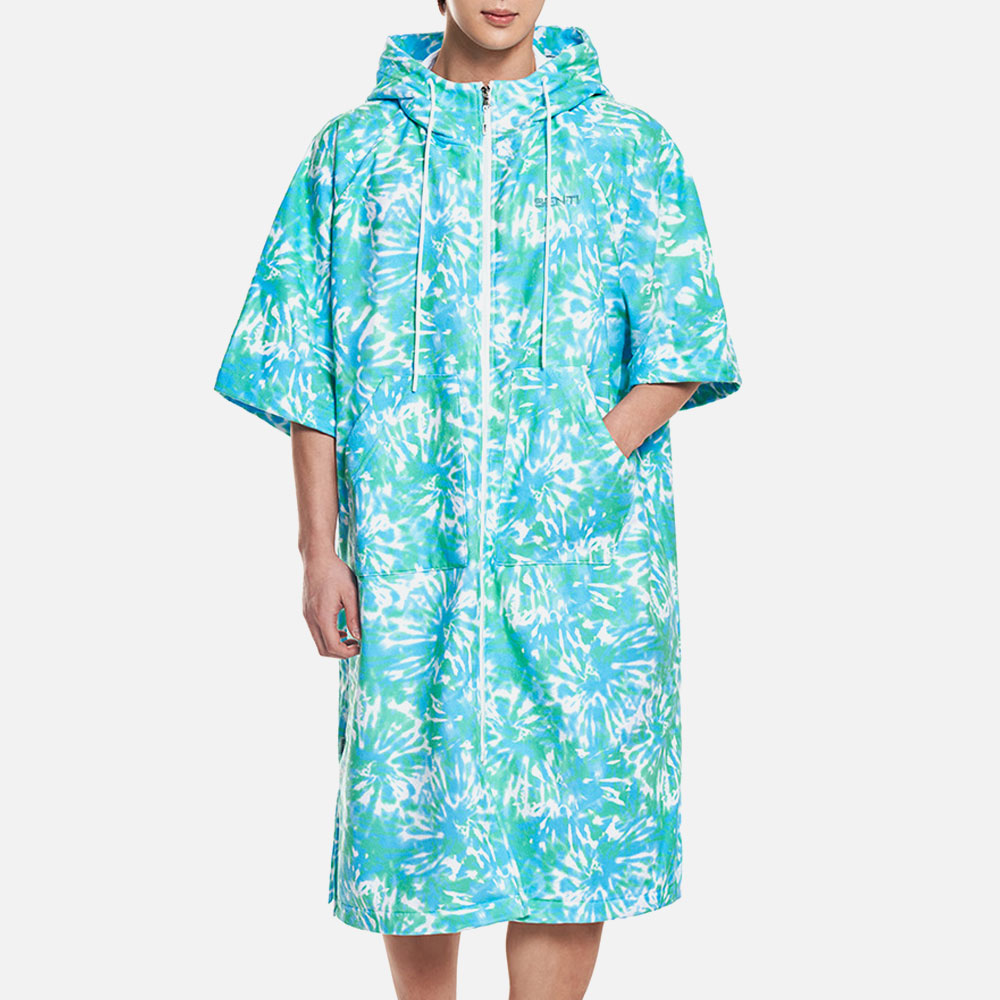 SENTI Splash installment poncho Blue [SAW-PC16 Unisex Beachwear] 디테일