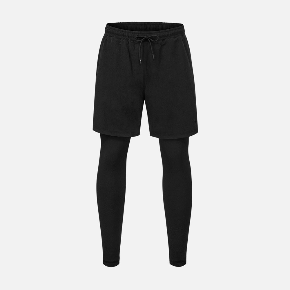 SENTI Man Part 9 leggings beach shorts black [SAW-PTM81(BK) Men's Beachwear] 상품컷