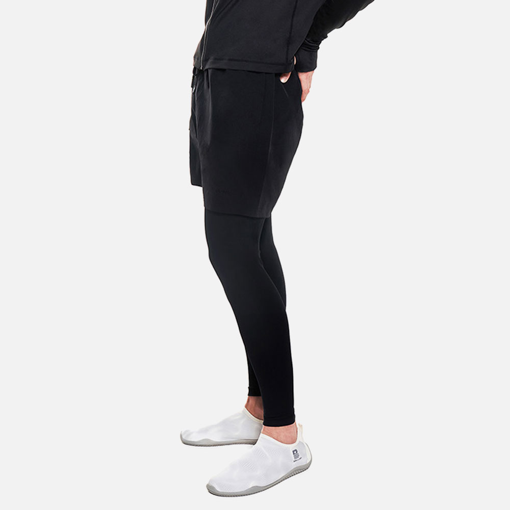 SENTI Man Part 9 leggings beach shorts black [SAW-PTM81(BK) Men's Beachwear] 디테일